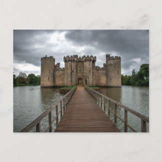 Cartão Postal Castelos Históricos Ingleses Bodiam Castle Sussex