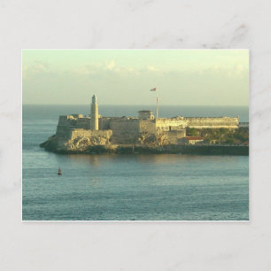 Cartão Postal Castillo del Morro La Habana Cuba