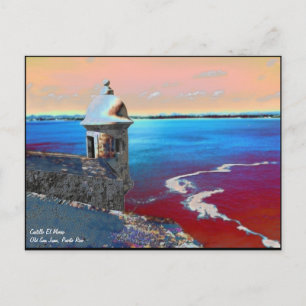 Cartão Postal Castillo El Morro -1 Cartão-postal