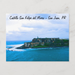 Cartão Postal Castillo San Felipe del Morro - Antigos Fortes de 