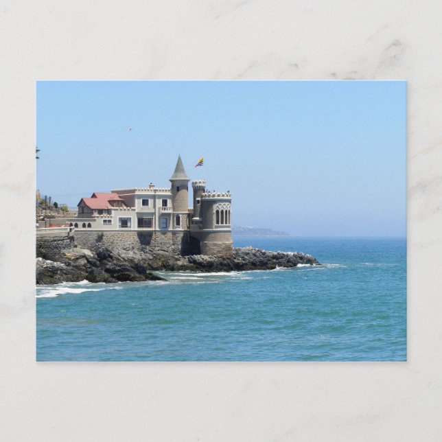 Cartão Postal Castillo Wulff (Frente)