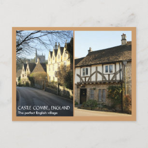 Cartão Postal Castle Combe