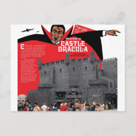 Cartão Postal Castle Dracula em Wildwood, Nova Jersey