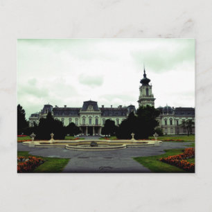 Cartão Postal Castle Keszthely, Hungria