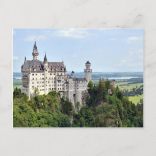 Cartão Postal Castle Neuschwanstein Bavaria Alemanha