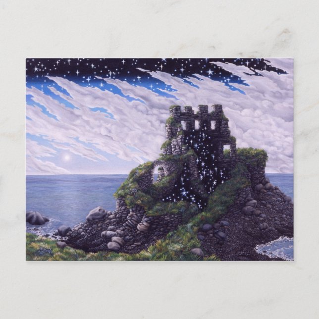 Cartão Postal Castle Shadows (Frente)