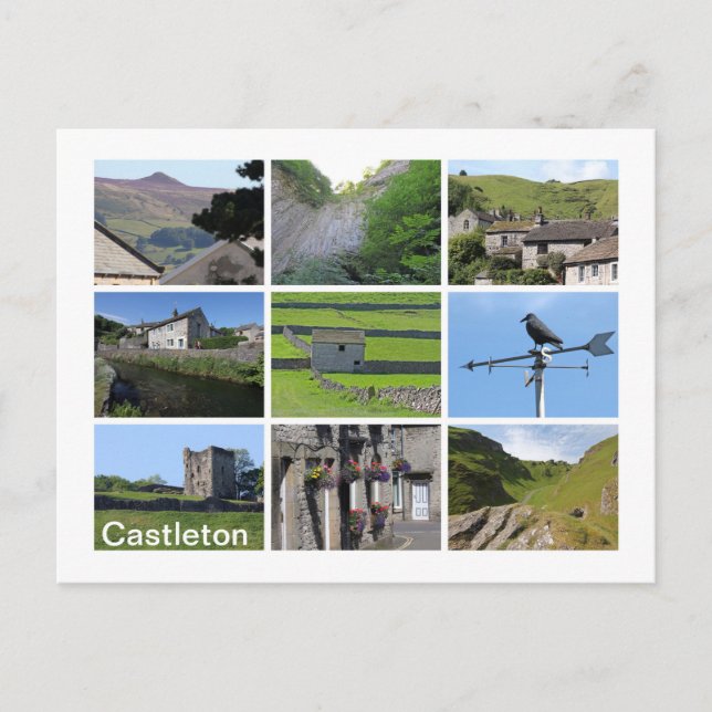 Cartão Postal Castleton (Frente)
