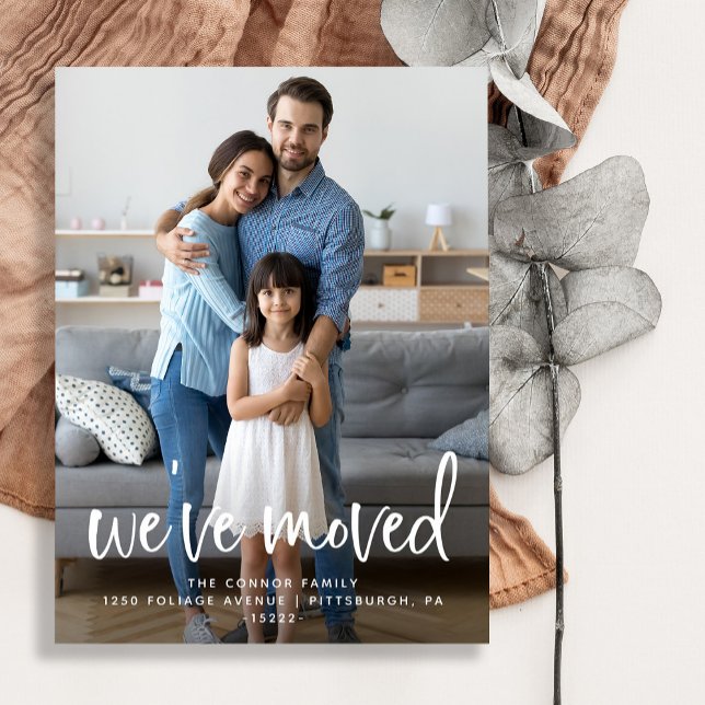 Cartão Postal Casual Script | Anúncio de movimento de fotos (Criador carregado)