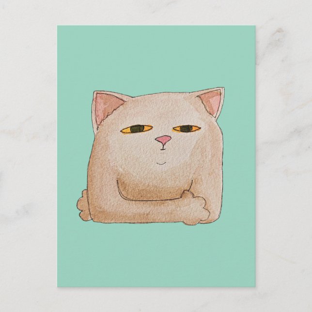 Cartão Postal Cat Control (Frente)