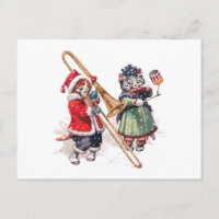 Cat Joga Trombone na Neve