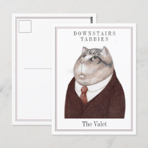 Cartão postal CAT VALET