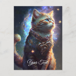 Cartão Postal Cat Watcher.