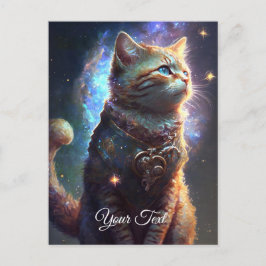 Cartão Postal Cat Watcher.