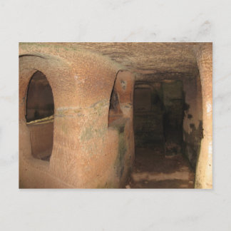 Cartão Postal Catacumbas em Malta
