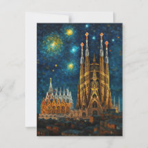 Catalan Starry Night | Gaudí encontra Van Gogh