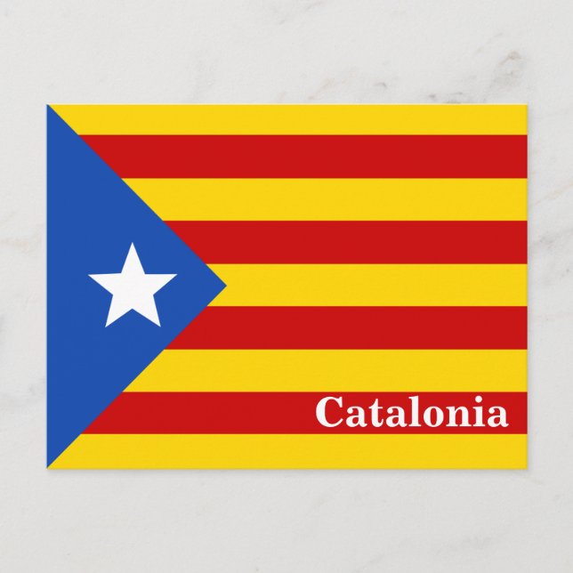 Cartão Postal Catalunha Vintage, Turismo Espanha (Frente)