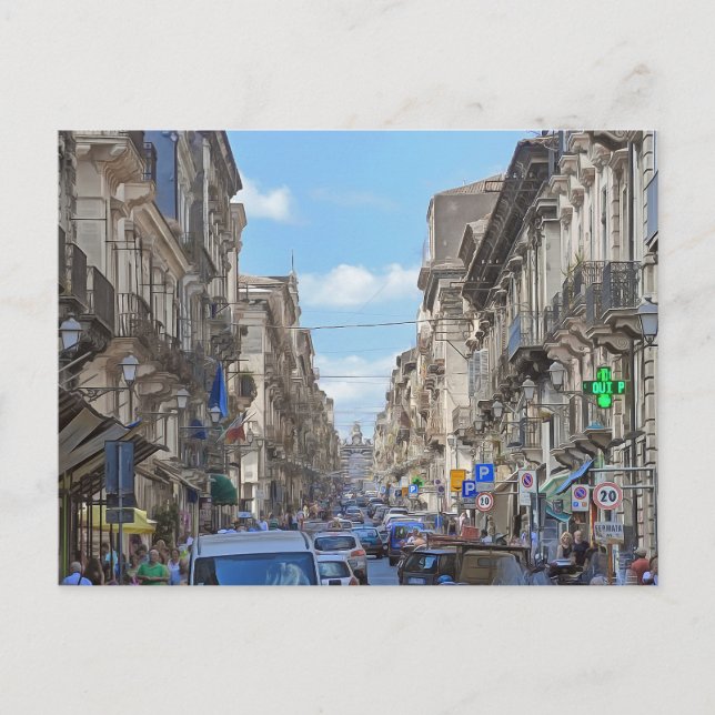 Cartão Postal Catania. 12. (Frente)