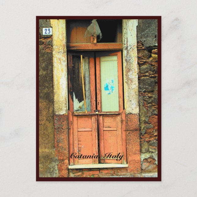 Cartão Postal Catania. Itália (Frente)