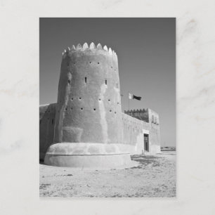 Cartão Postal Catar, Al Zubarah. Forte de Al-Zubarah (c.1938) ag