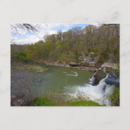 Cartão Postal Cataract Falls, Upper Falls, Indiana