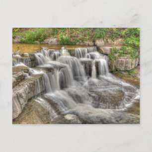 Cartão Postal Catarata Lower Taughannock, Nova York