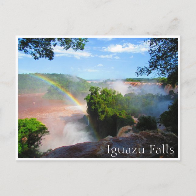 Cartão Postal cataratas del iguazú (Frente)