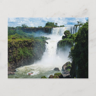 Cartão Postal Cataratas do Iguaçu Rodeadas pela Selva