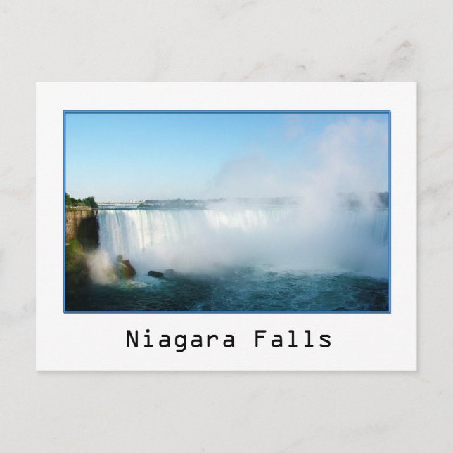 Cartão Postal Cataratas do Niágara (Frente)