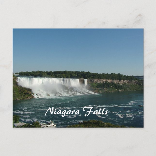 Cartão Postal Cataratas do Niágara (Frente)