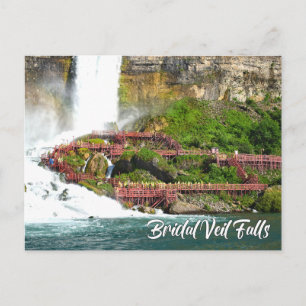 Cartão Postal Cataratas do Véu da Noiva, Cataratas do Niágara, N
