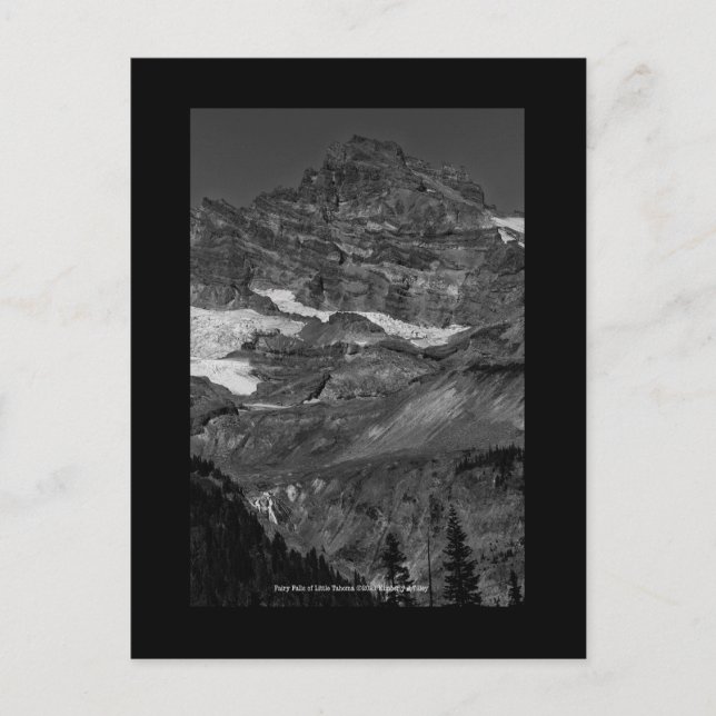 Cartão Postal Cataratas Fadas de Little Tahoma (Frente)