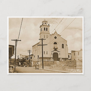 Cartão Postal Catedral Barranquitas, História, Porto Rico