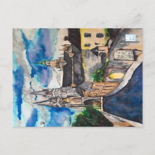 Cartão Postal Catedral Bayeux França