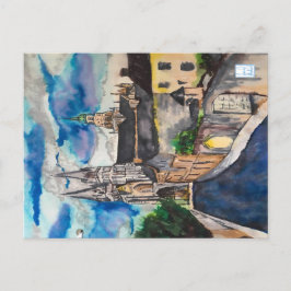 Cartão Postal Catedral Bayeux França