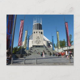 Cartão Postal Catedral Católica - Liverpool