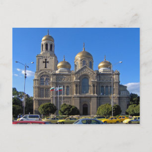 Cartão Postal Catedral da Dormição da Teótoco, Varna