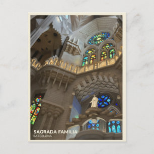Cartão Postal Catedral da Sagrada Família