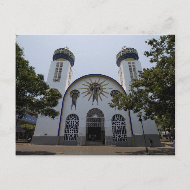 Cartão Postal Catedral de Acapulco (Frente)