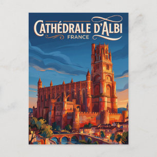 Cartão Postal Catedral de Albi França