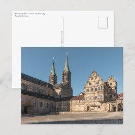 Cartão Postal Catedral de Bamberg, Alemanha