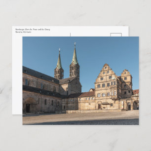 Cartão Postal Catedral de Bamberg, Alemanha