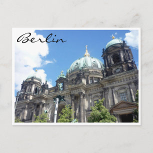 Cartão Postal catedral de berlim alemanha