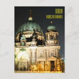 Cartão Postal Catedral de Berlim (Berliner Dom)