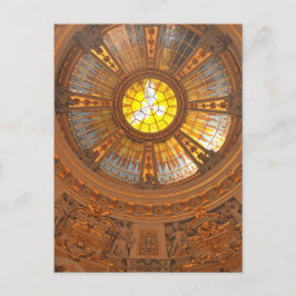 Cartão Postal Catedral de Berlim dentro (Berliner Dom)