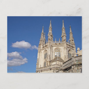 Cartão Postal Catedral de Burgos, Espanha