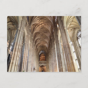 Cartão Postal Catedral de Cantuária, Kent, Reino Unido