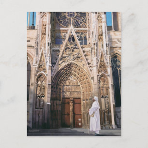 Cartão Postal Catedral de Chartres "Peregrinação"