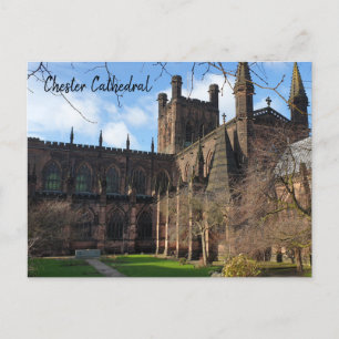 Cartão Postal Catedral de Chester