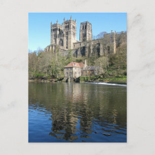 Cartão Postal Catedral de Durham & Mill