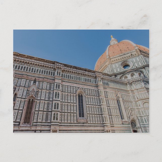 Cartão Postal Catedral de Florença (Frente)